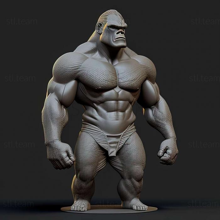 gorilla 3d model